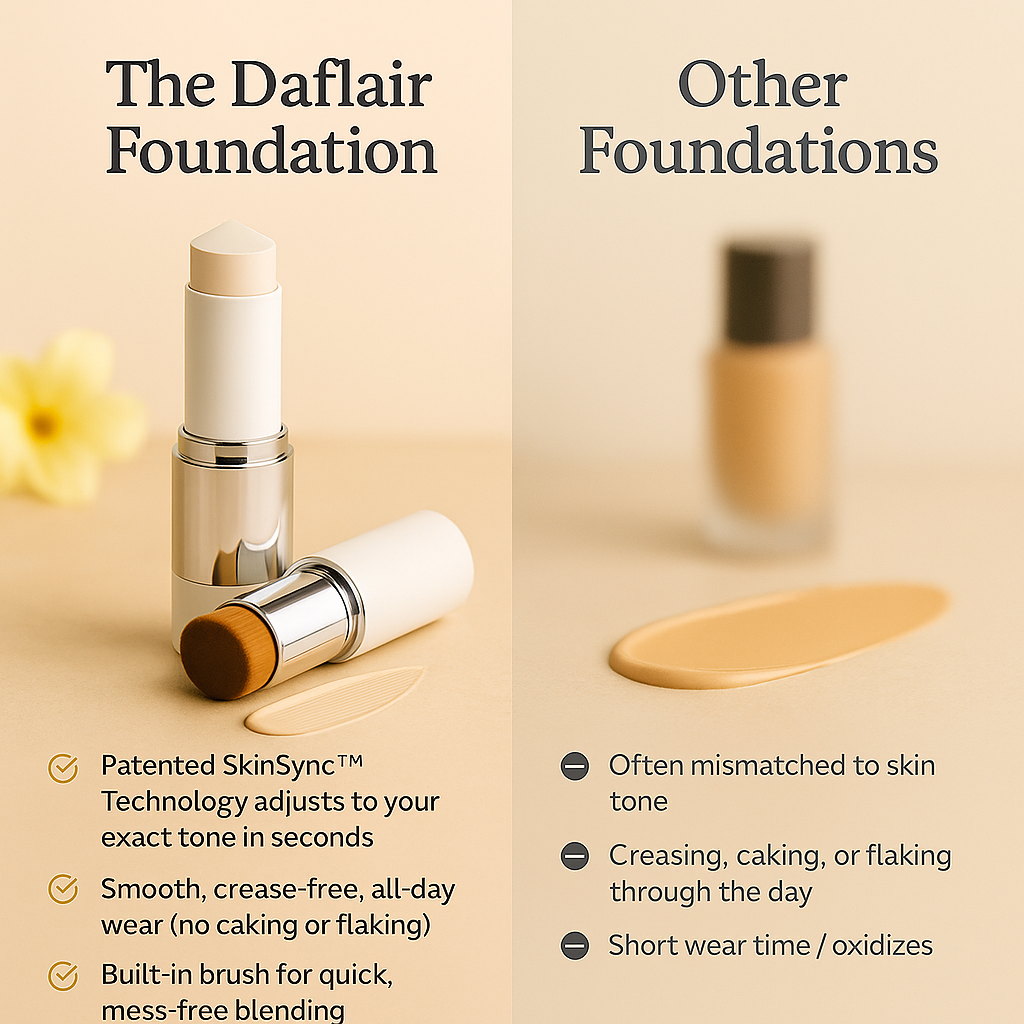 Daflair's⢠Color Changing Foundation Stick