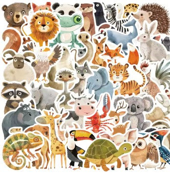 Animal Sticker Pack (50 pc)