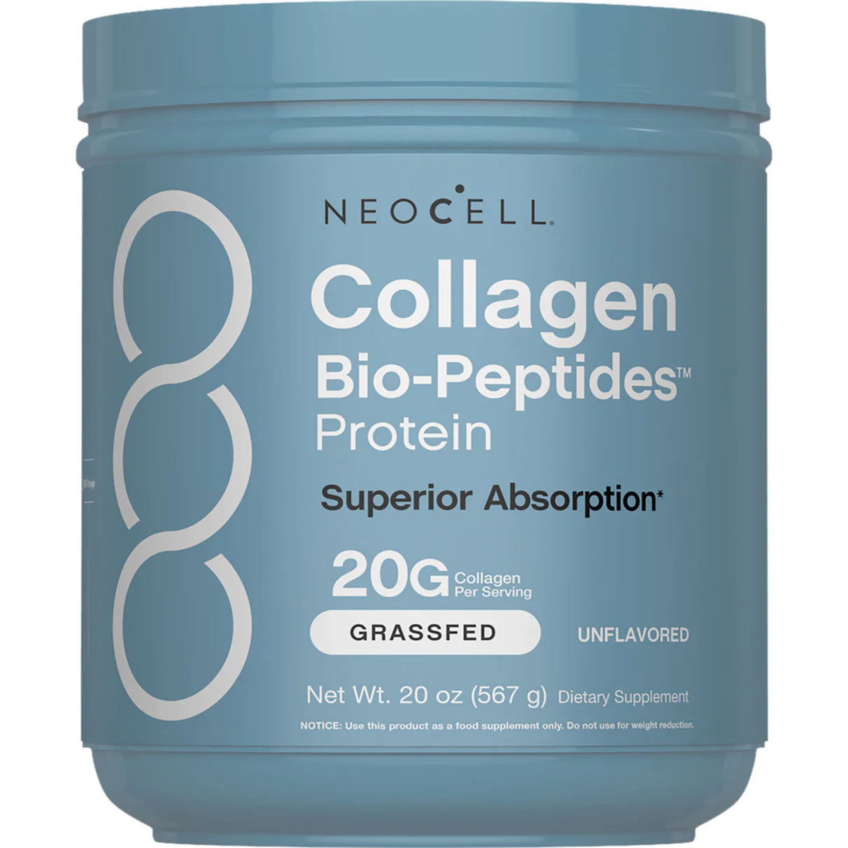 Collagen Bio-Peptides Grassfed, 20 oz (567 g) Powder