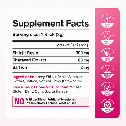 She-Lajit Strawberry Honey Sticks