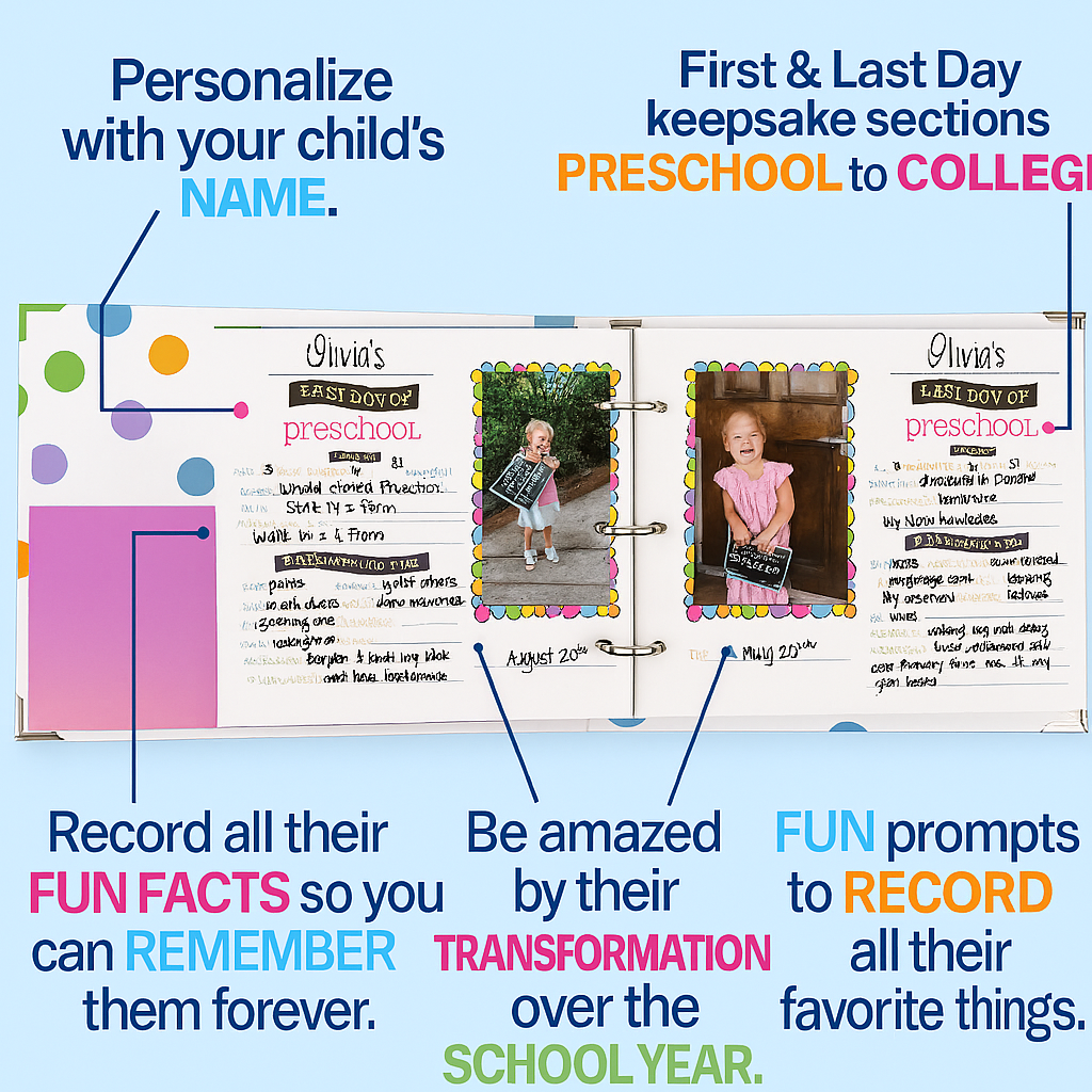 Class Keeper School Memory Book