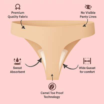 Camel-Toe Proof Underwear For Women