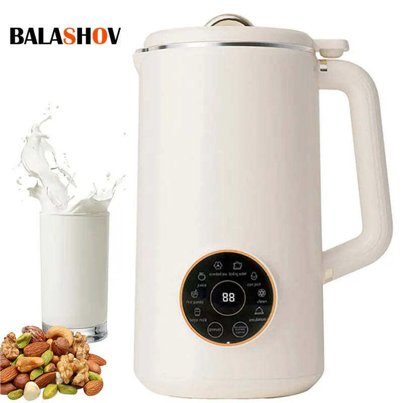 Intelligent Soybean Milk Machine Electric Soybean Filter-Free Soy Milk Maker Mixer Food Blender Maker Rice Paste Maker Kettle