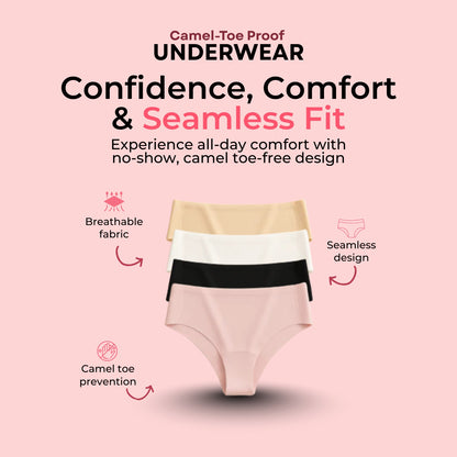 Camel-Toe Proof Underwear For Women