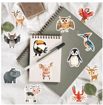 Animal Stickers (50pc)